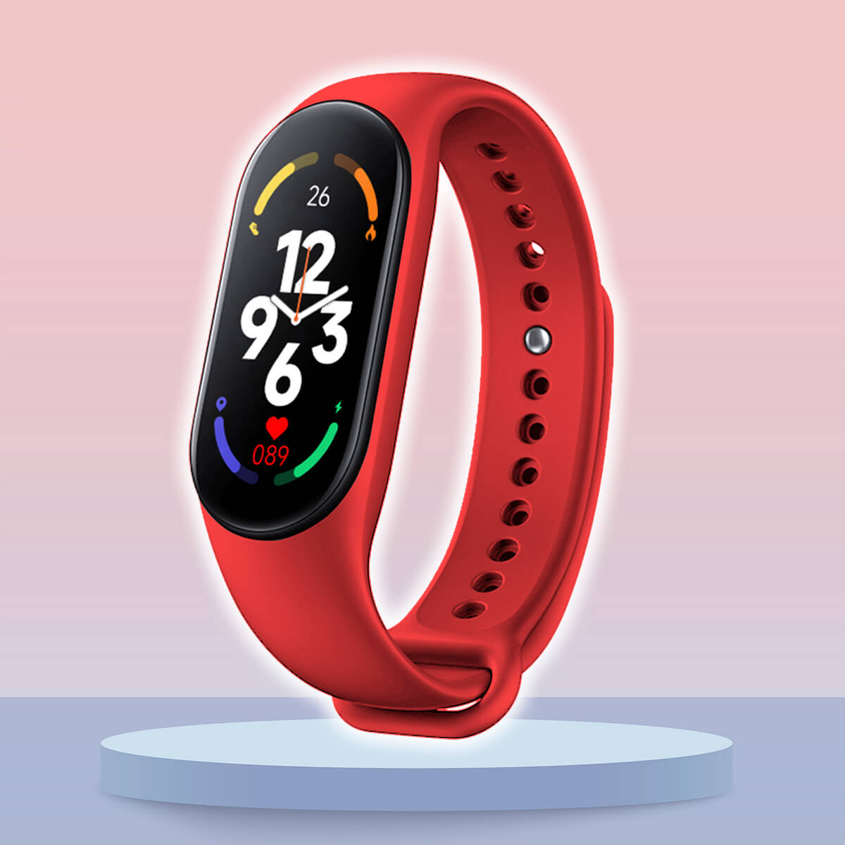 Slimme Activiteitentracker Horloge voor Kinderen met Hartslagmeter en GPS Zwart Blauw Rood Roze Geel