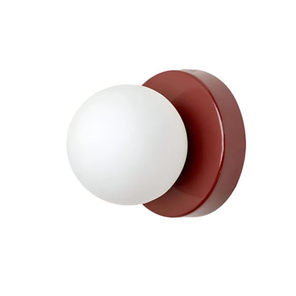 Wandlamp Glas Rond Nordisch Minimalistisch G9 LED Zwart Wit Groen Slaapkamer
