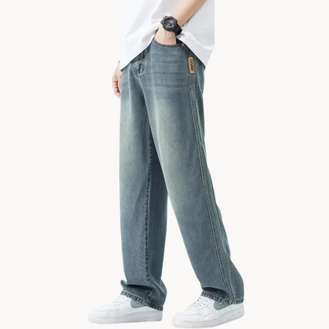 Heren Jeans Lichtgewassen Relax Fit