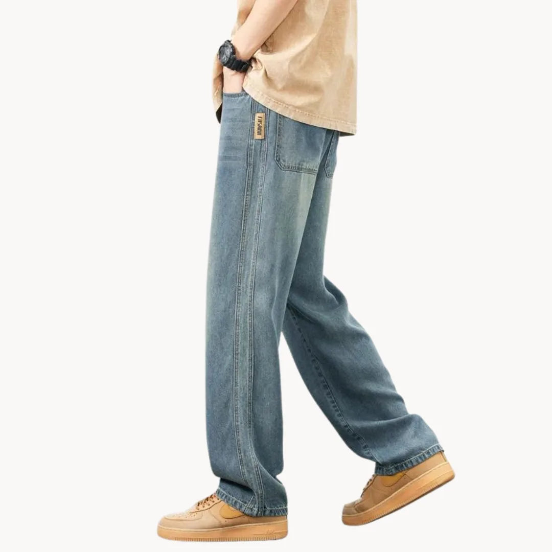Heren Jeans Lichtgewassen Relax Fit