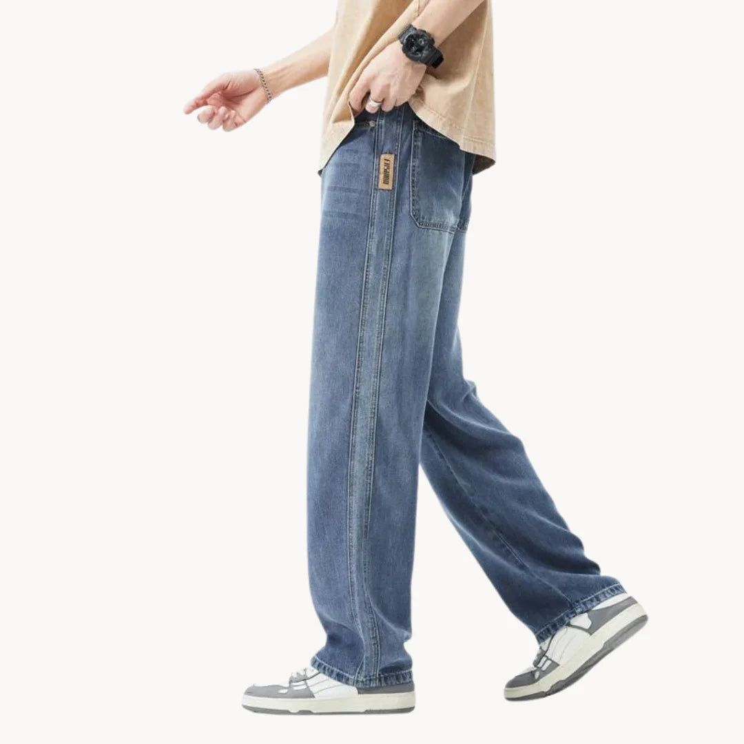 Heren Jeans Lichtgewassen Relax Fit