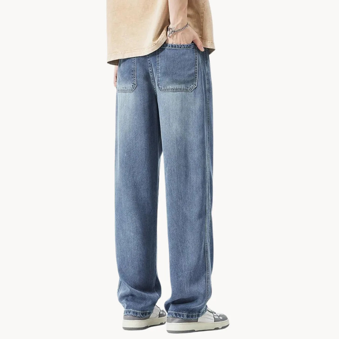 Heren Jeans Lichtgewassen Relax Fit