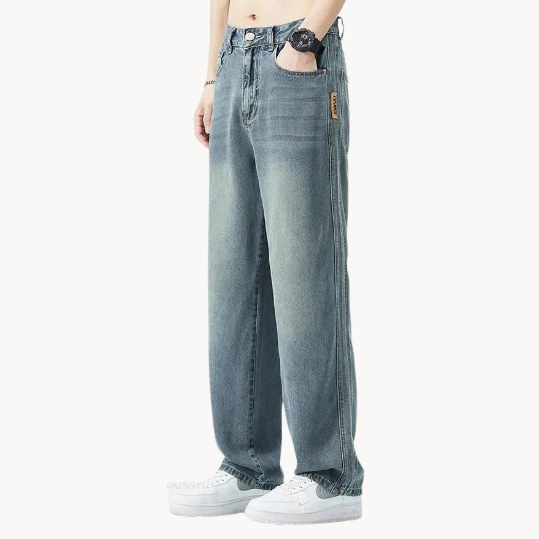 Heren Jeans Lichtgewassen Relax Fit