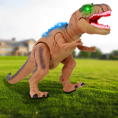 Interactieve Lopende Dinosaurus met Afstandsbediening en LED-Verlichting – Realistische T-Rex voor Kinderen
