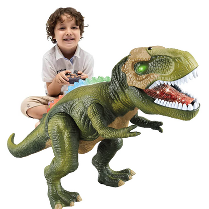 Interactieve Lopende Dinosaurus met Afstandsbediening en LED-Verlichting – Realistische T-Rex voor Kinderen