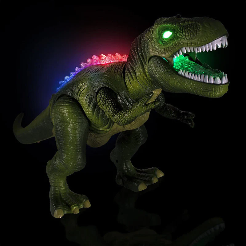 Interactieve Lopende Dinosaurus met Afstandsbediening en LED-Verlichting – Realistische T-Rex voor Kinderen