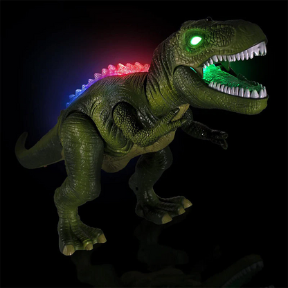 Interactieve Lopende Dinosaurus met Afstandsbediening en LED-Verlichting – Realistische T-Rex voor Kinderen