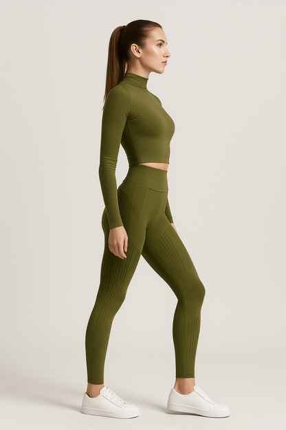 Dames Compressie Legging voor Slanke Benen en Cellulite Bestrijding
