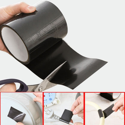 Reparatieband Waterdicht Extra Sterk Zwart Wit Transparant voor Lekken en Scheuren