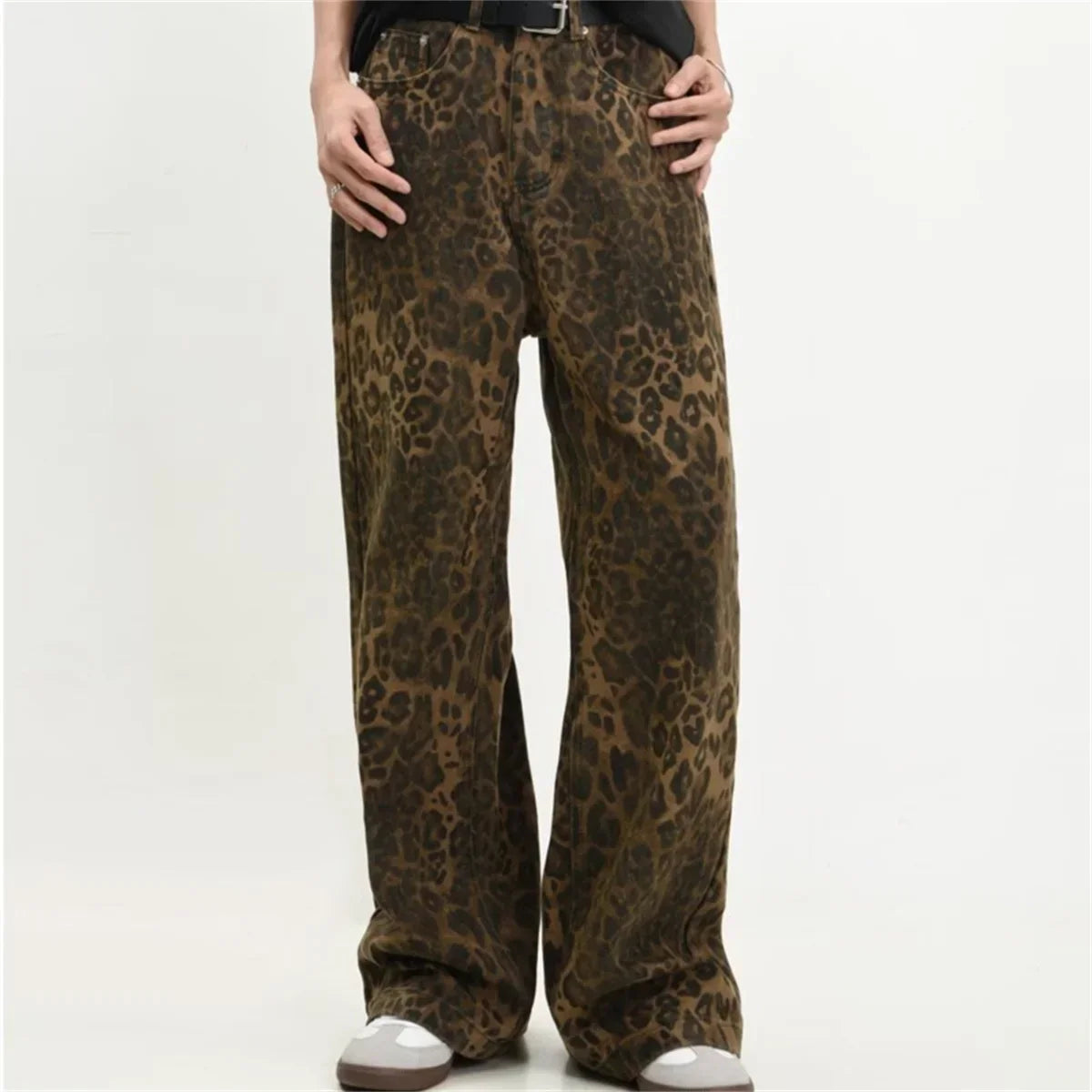 Hoge Taille Kokerbroek Retro Stijl Chique