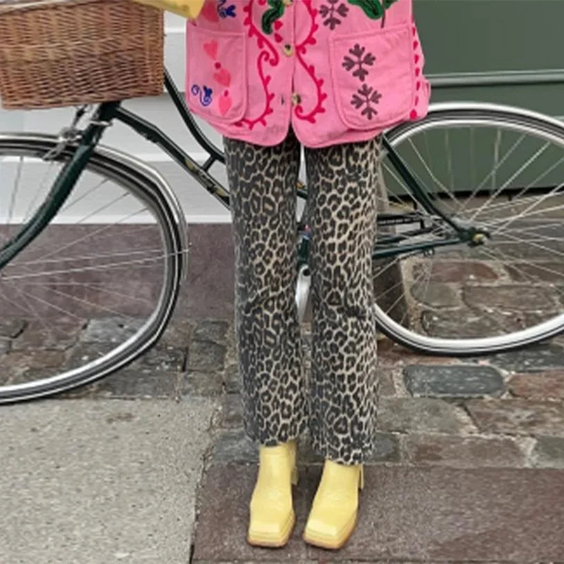 Hoge Taille Kokerbroek Retro Stijl Chique