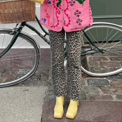 Hoge Taille Kokerbroek Retro Stijl Chique