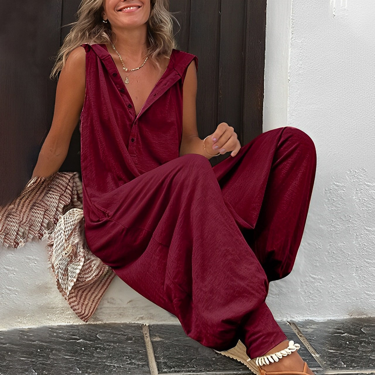 Dames Jumpsuit Broekjurk Comfortabel Zomer
