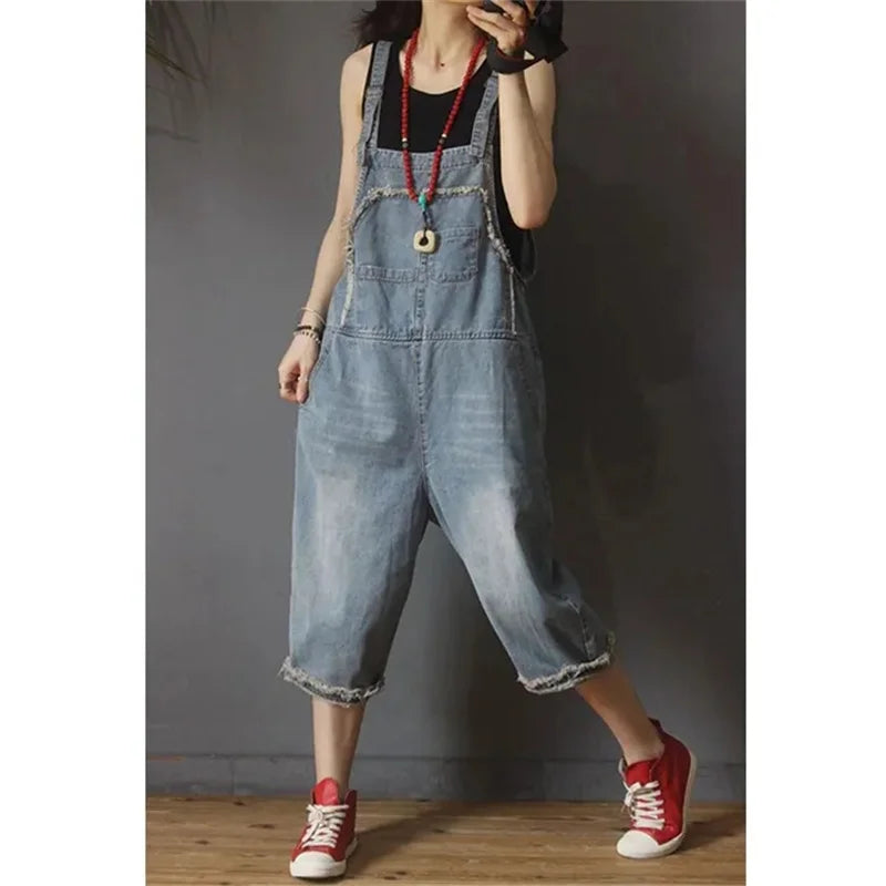 Vrouwelijke Tuinbroek Retro Stijl Comfortabel