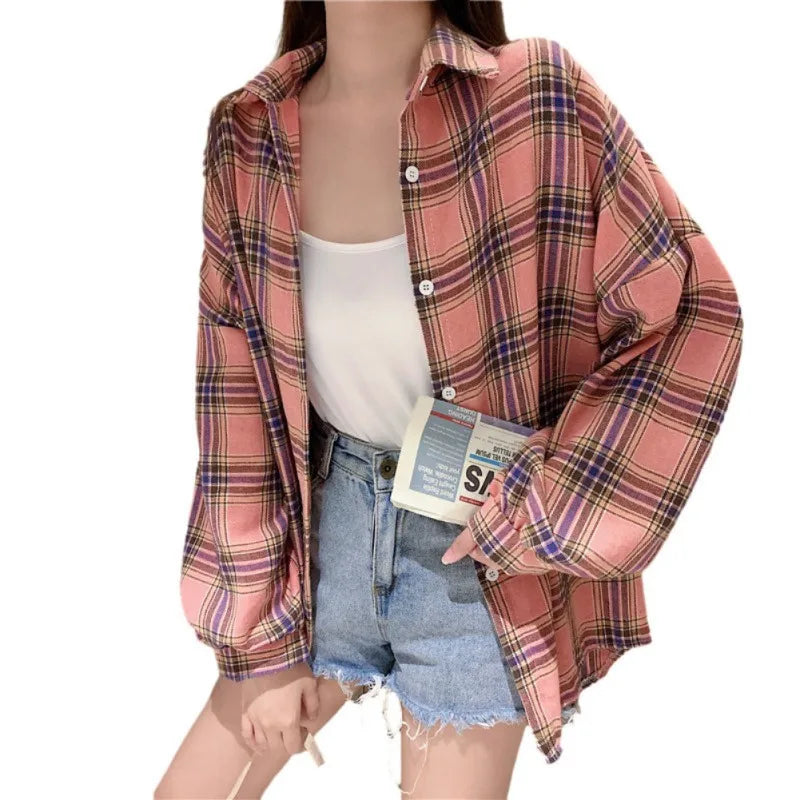 Vrouwelijke Retro Blouses Zomerkleuren