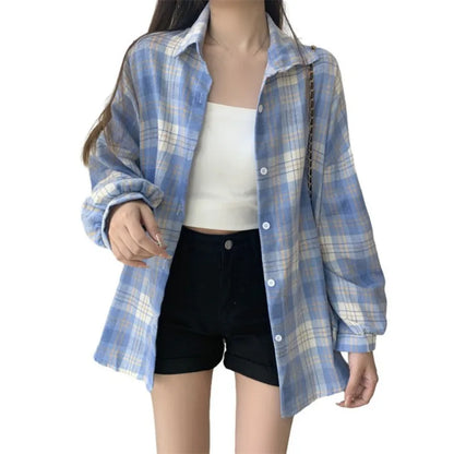 Vrouwelijke Retro Blouses Zomerkleuren