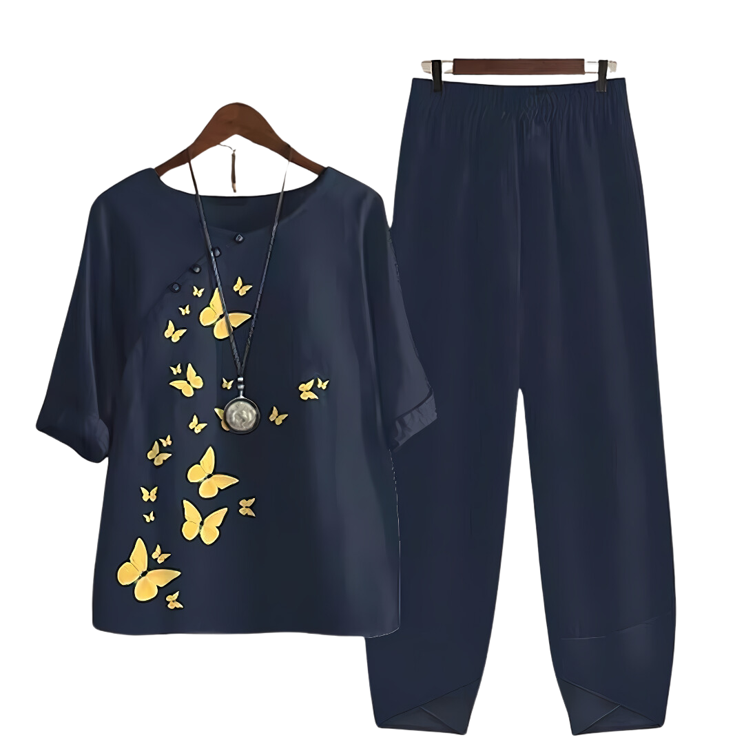 Dames Pak Elegant van Hoogwaardige Stof Business Stijl - StudioMarella