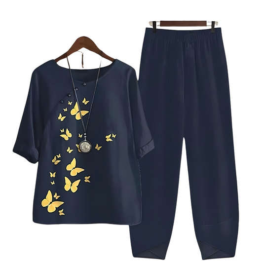 Dames Pak Elegant van Hoogwaardige Stof Business Stijl - StudioMarella