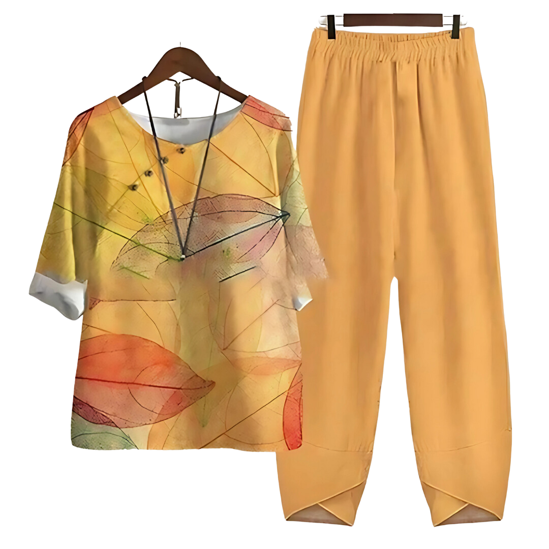 Rhea Dames Overhemd- en Broekpak | Hoogwaardige Stof, Tijdloze Elegantie 4