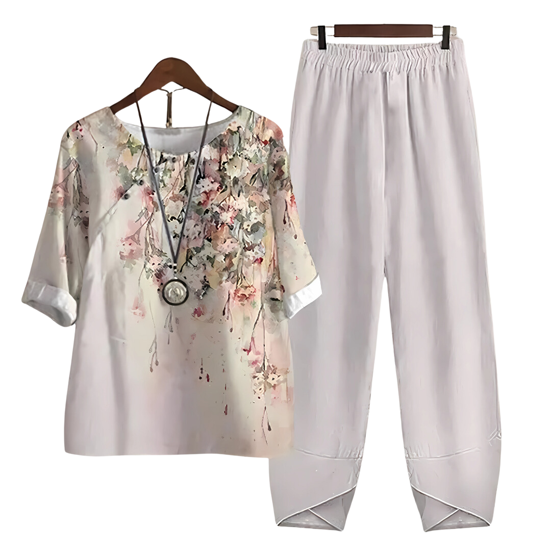 Rhea Dames Overhemd- en Broekpak | Hoogwaardige Stof, Tijdloze Elegantie 5
