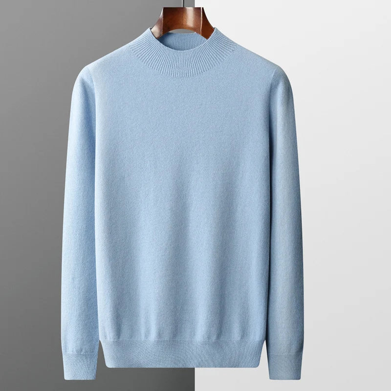 Merino Wol Trui voor Mannen 100% Lana