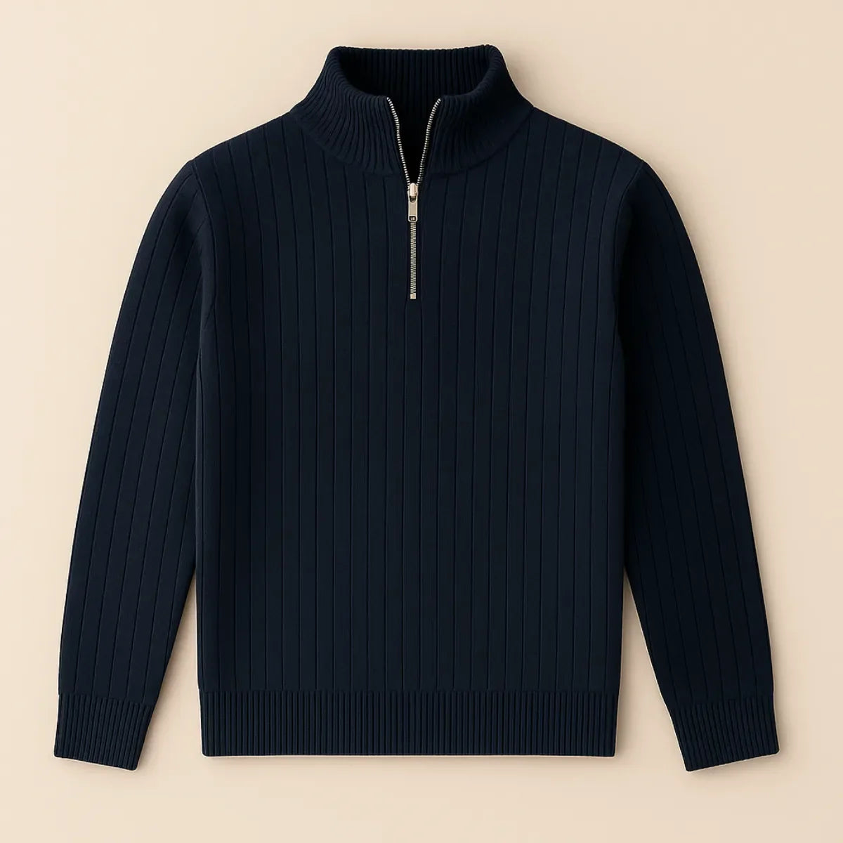 Merino Trui Warm voor Heren en Dames met Opstaande Kraag - StudioMarella
