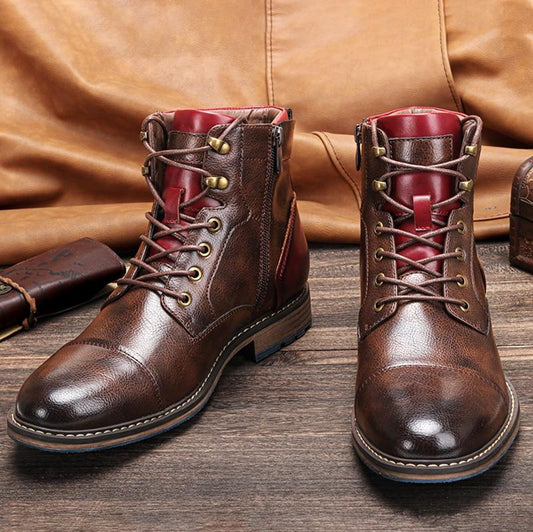 Elegante Heren Oxfordschoenen Comfortabel Leer - StudioMarella