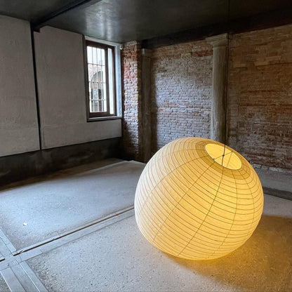 Japanse Mulberry Paper Hanglamp — Handgemaakte Washi Lampenkap Bol Sfeerverlichting