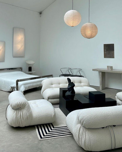 Japanse Mulberry Paper Hanglamp — Handgemaakte Washi Lampenkap Bol Sfeerverlichting