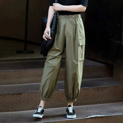 Cargo Broek Heren Zwart Comfortabel