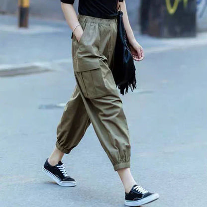 Cargo Broek Heren Zwart Comfortabel