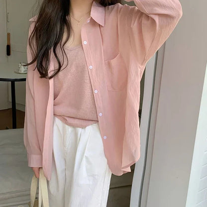 Vrouwen Zonbeschermingsblouse LichtBeschermend