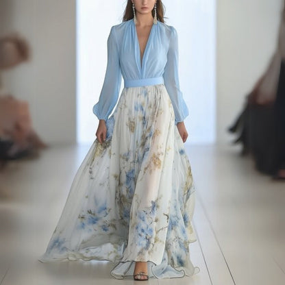Maxi Jurk Bloemenprint Zomerjurk voor Vrouw - StudioMarella
