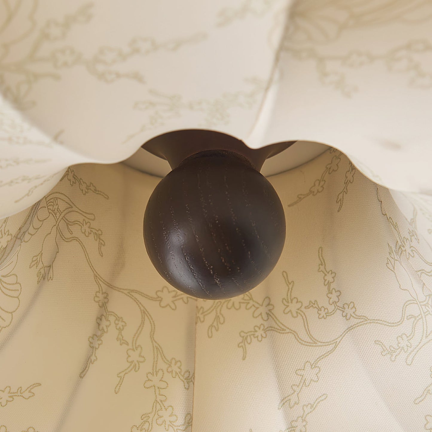 Stoffen Plafondlamp met Bloemenpatroon Natuurlijke Sfeerverlichting Scandinavisch Design Woon- en Slaapkamer Verlichting