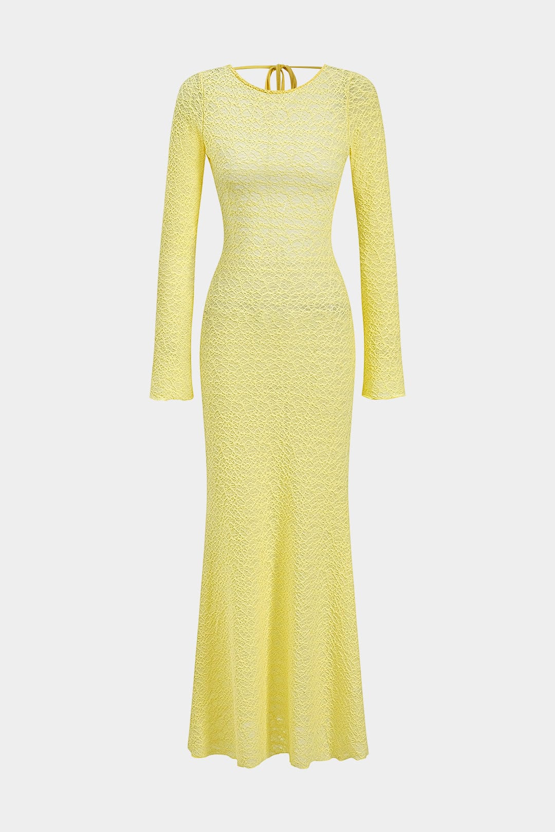 Maxikleed Jurk voor Vrouw Lange Glamour Kleed met Ruglacing - StudioMarella