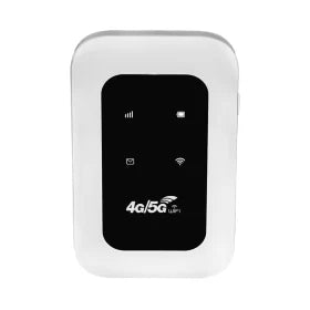 Draagbare 5G WiFi Router – Veilige Mobiele Internetverbinding voor Camper, Caravan en Reizen | 10 Apparaten | 150 Mbps