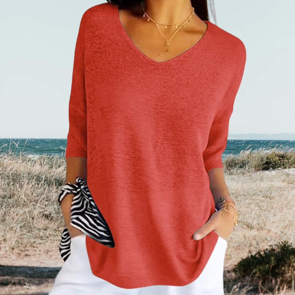 Elegante Top voor Vrouw Bianca Stijl