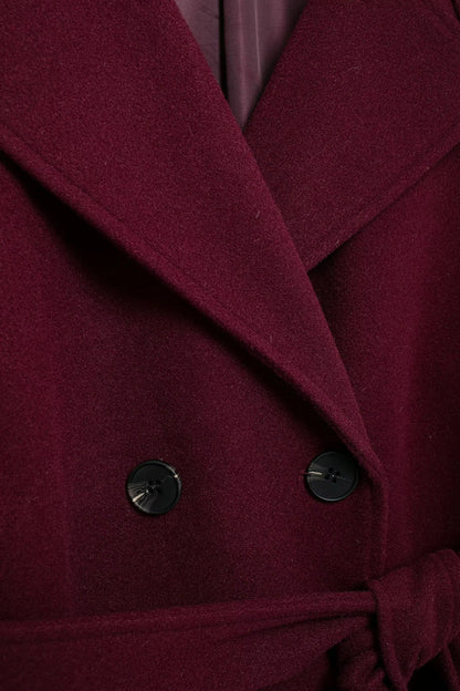 Rode Wollen Jas Koninklijk Design