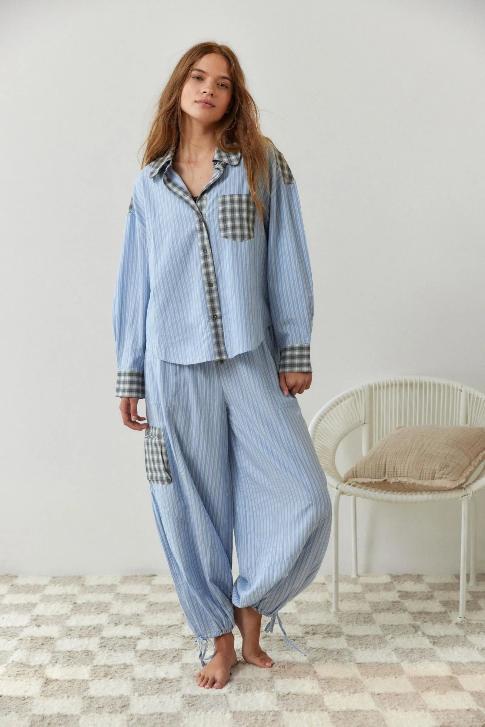Rosa | Dames Pyjamaset – Zacht, Elegant & Comfortabel 1