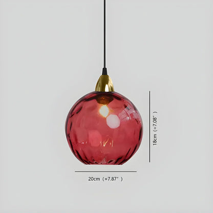Hanglamp Glas E26 20 cm Grijs Eettafel Woonkamer Slaapkamer Rookglas Bollamp Pendellamp Sfeerverlichting