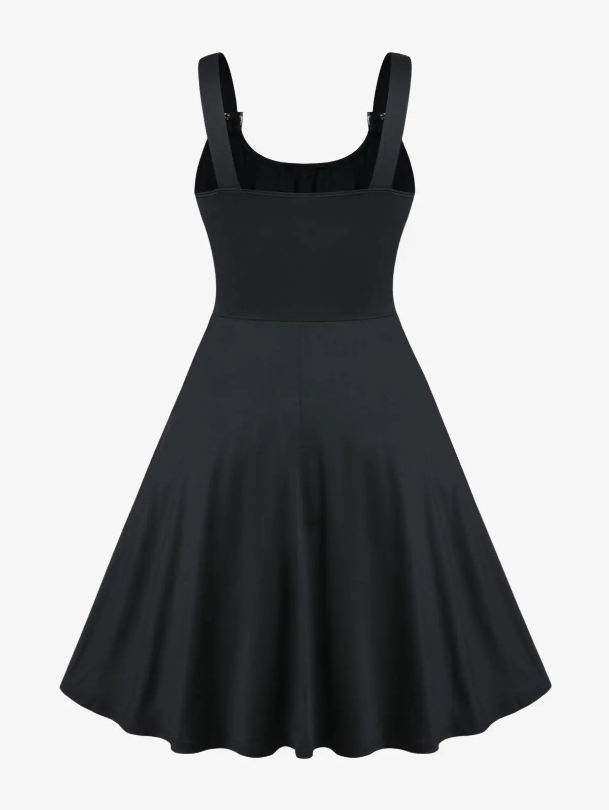 Gothic Feestjurk met Veterriemen voor Vrouw