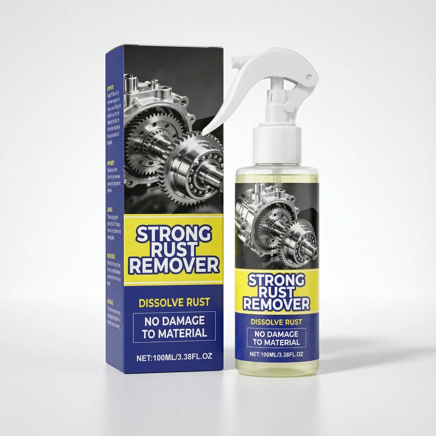 Roestoplosser Spray 100ml Metaalreiniger voor IJzer Staal Chroom