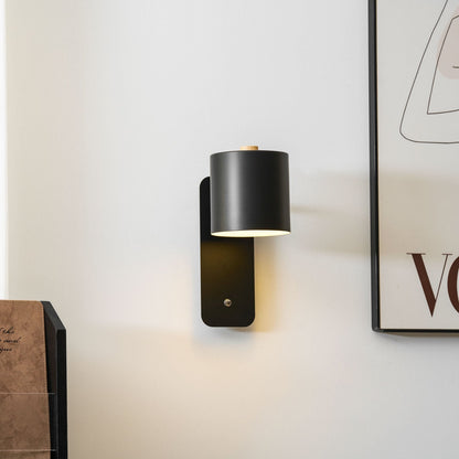 Draaibare Wandlamp Oplaadbaar USB-C 350° Rotatie Dimbaar Touch 4 Kleuren