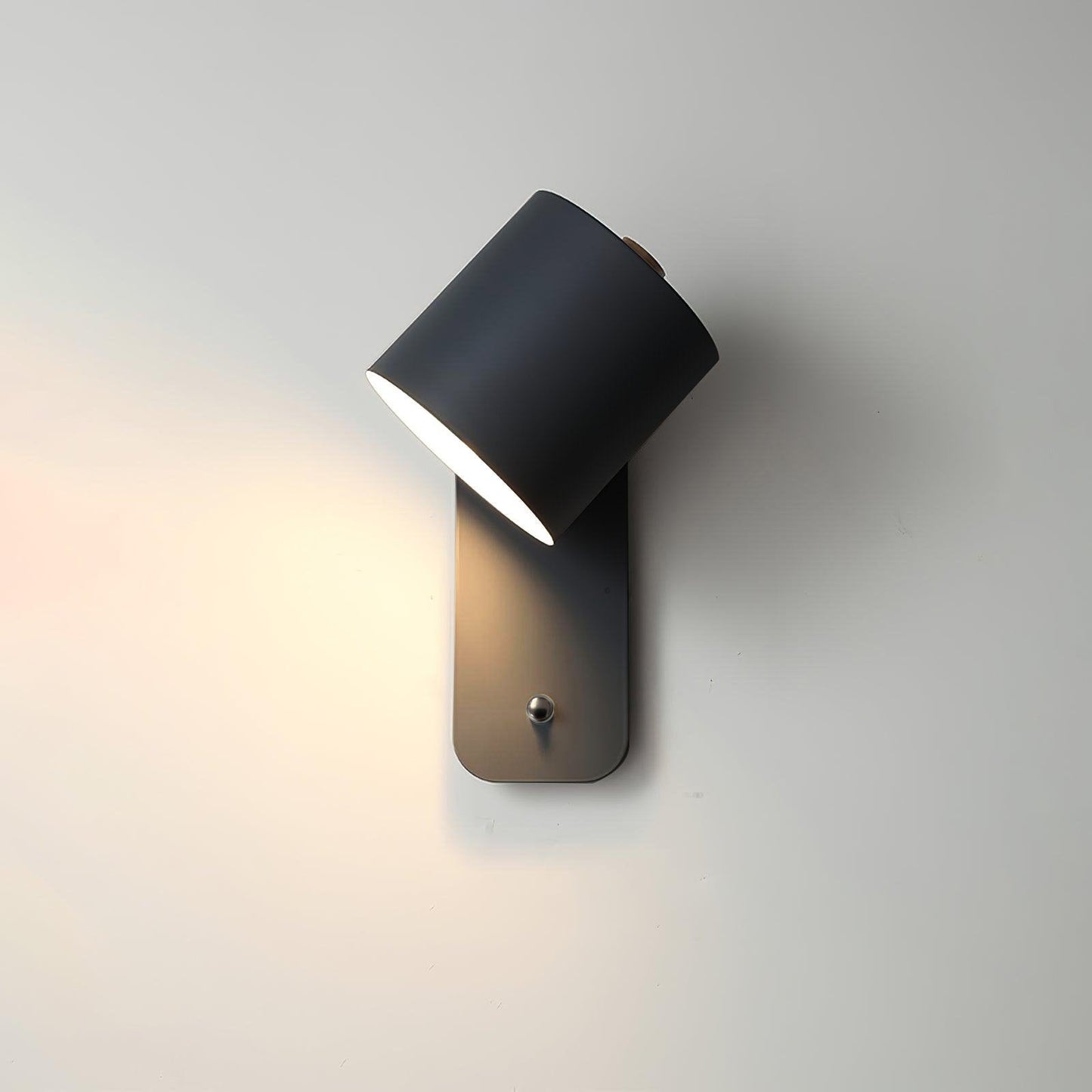 Draaibare Wandlamp Oplaadbaar USB-C 350° Rotatie Dimbaar Touch 4 Kleuren