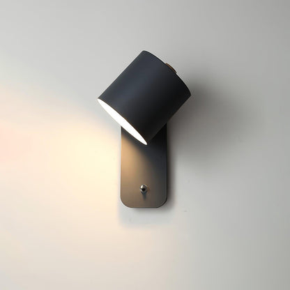 Draaibare Wandlamp Oplaadbaar USB-C 350° Rotatie Dimbaar Touch 4 Kleuren