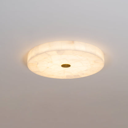 Plafondlamp Albast LED 5 cm Wit Goud Woonkamer Hal Moderne Designlamp Binnen