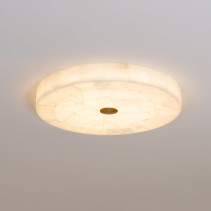 Plafondlamp Albast LED 5 cm Wit Goud Woonkamer Hal Moderne Designlamp Binnen