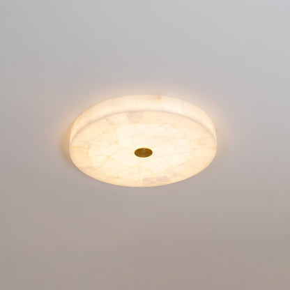 Plafondlamp Albast LED 5 cm Wit Goud Woonkamer Hal Moderne Designlamp Binnen