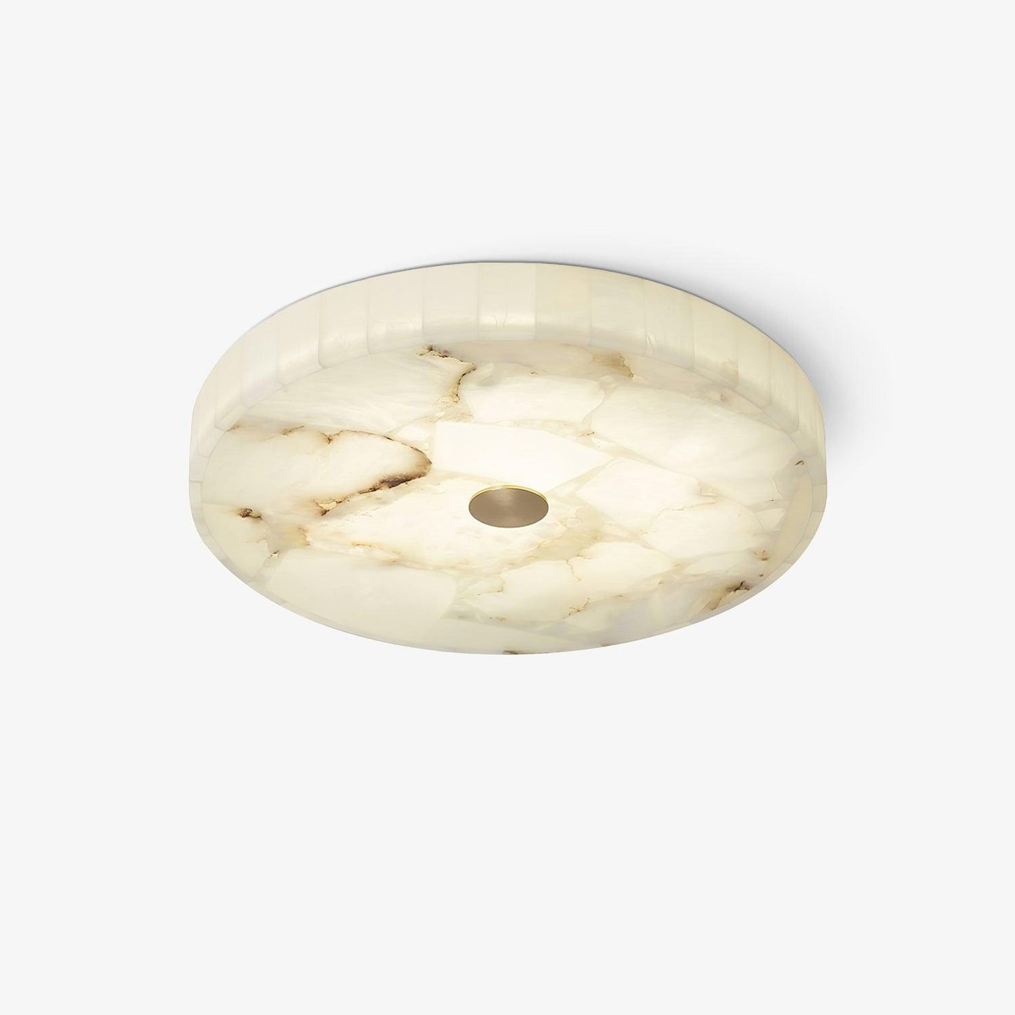 Plafondlamp Albast LED 5 cm Wit Goud Woonkamer Hal Moderne Designlamp Binnen