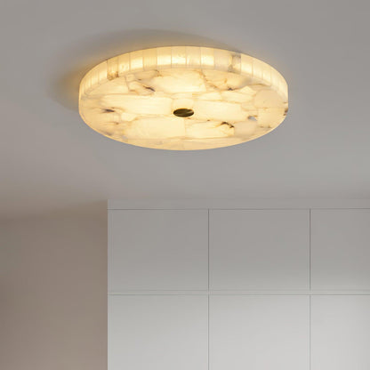 Plafondlamp Albast LED 5 cm Wit Goud Woonkamer Hal Moderne Designlamp Binnen